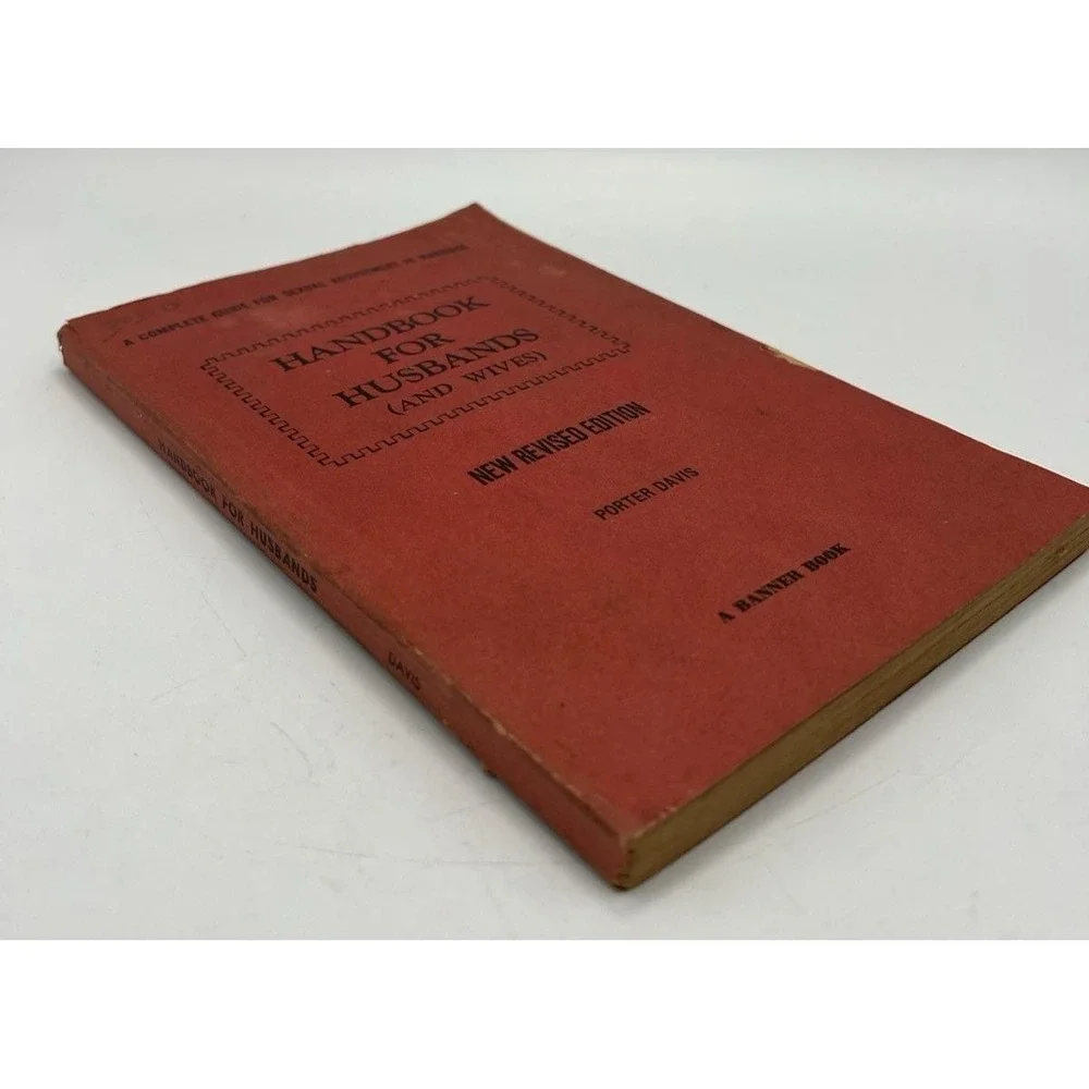 Handbook for Husbands‎ (& wives) Sexual Adjustment in Marriage 1949 Book